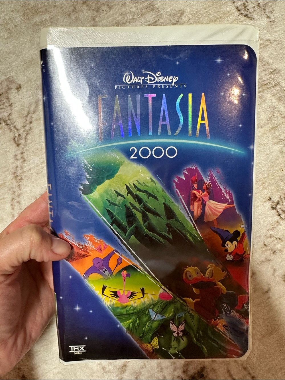 Walt Disney Fantasia 2000 VHS Vintage Clamshell